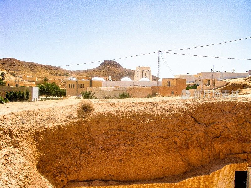 Matmata Troglodyte房屋，突尼斯